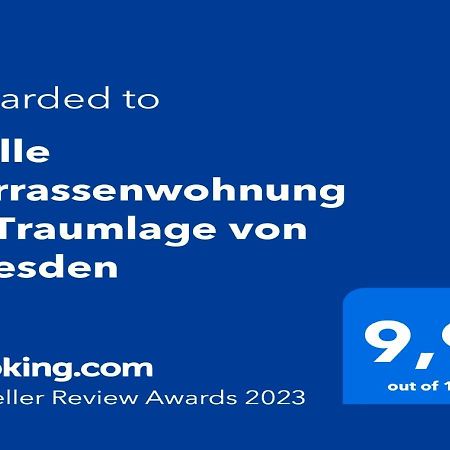 Helle Terrassenwohnung In Traumlage Von Дрезден Екстериор снимка